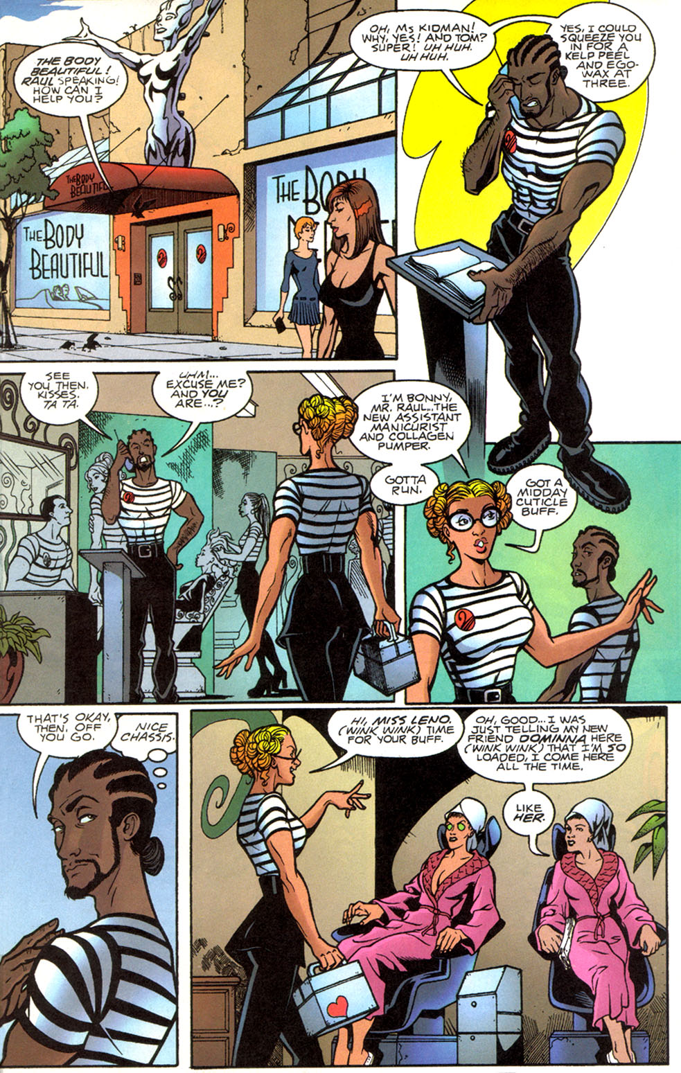 Read online Body Doubles comic -  Issue #1 - 16