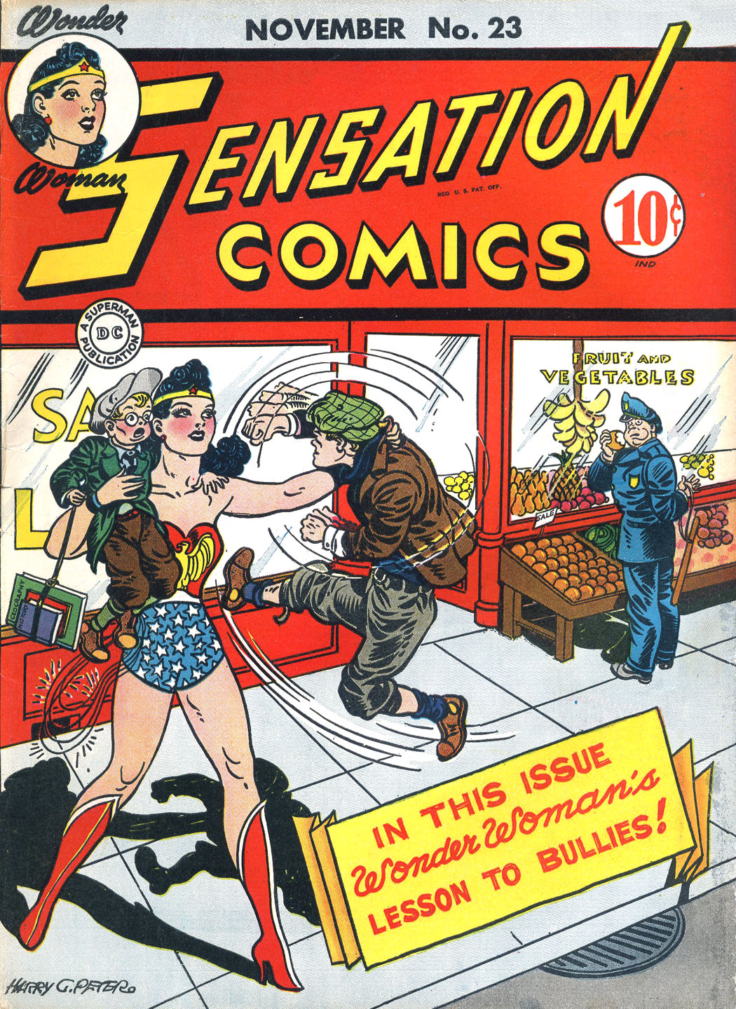 Read online Sensation (Mystery) Comics comic -  Issue #23 - 1