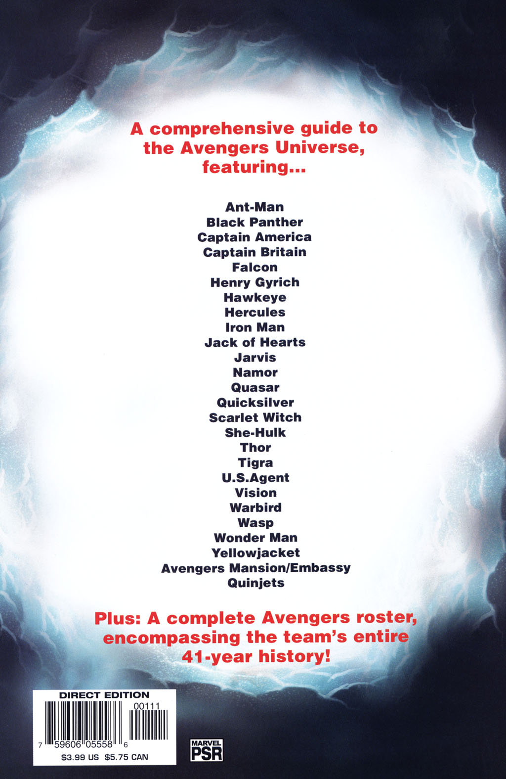 Read online The Official Handbook of the Marvel Universe: The Avengers comic -  Issue # Full - 2