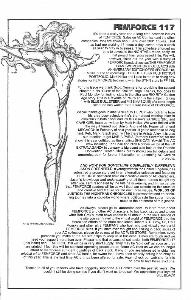 Read online Femforce comic -  Issue #117 - 20