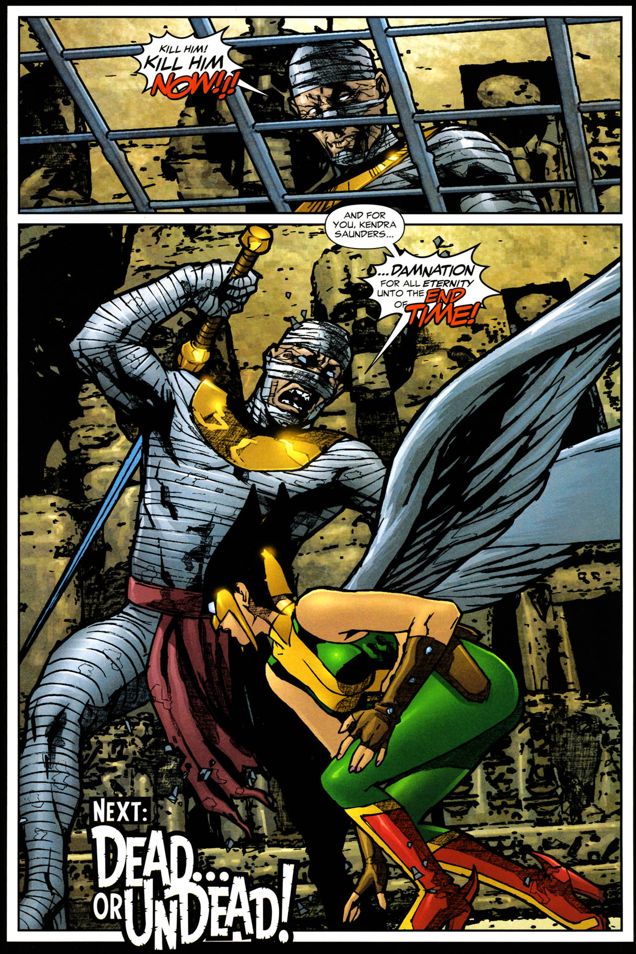 Read online Hawkgirl comic -  Issue #65 - 23