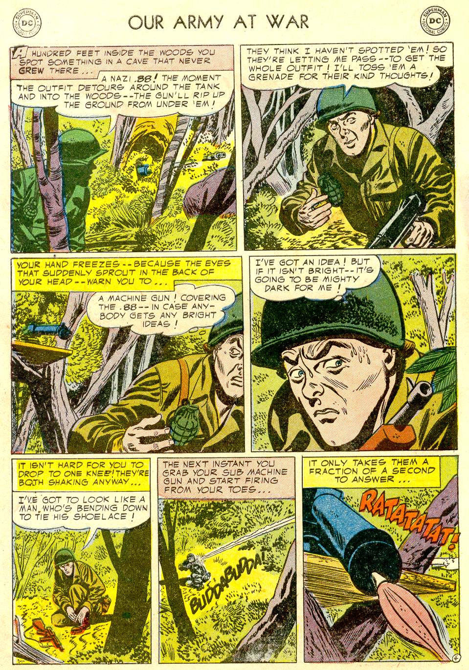 Read online Our Army at War (1952) comic -  Issue #28 - 6