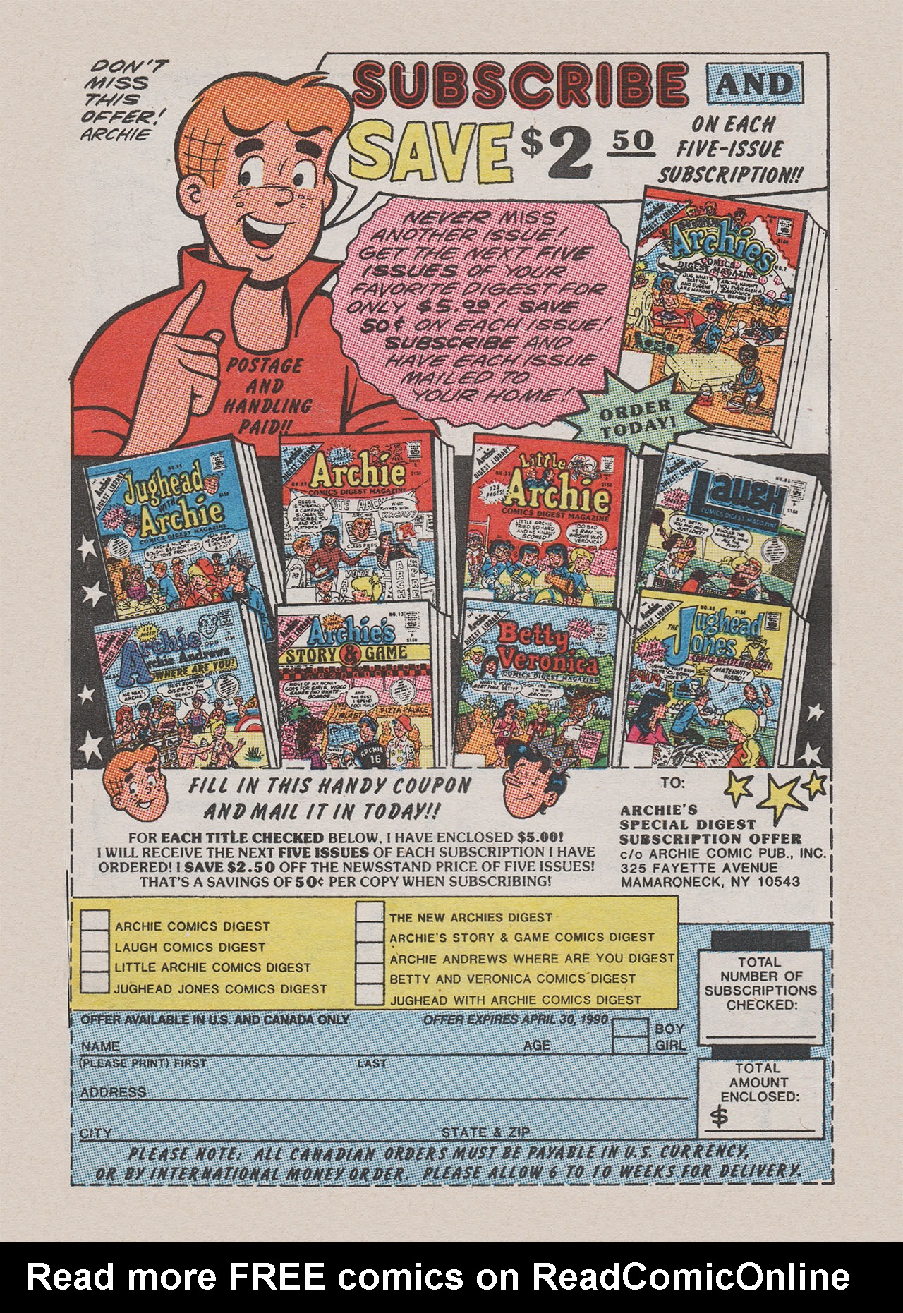 Read online Jughead with Archie Digest Magazine comic -  Issue #96 - 106