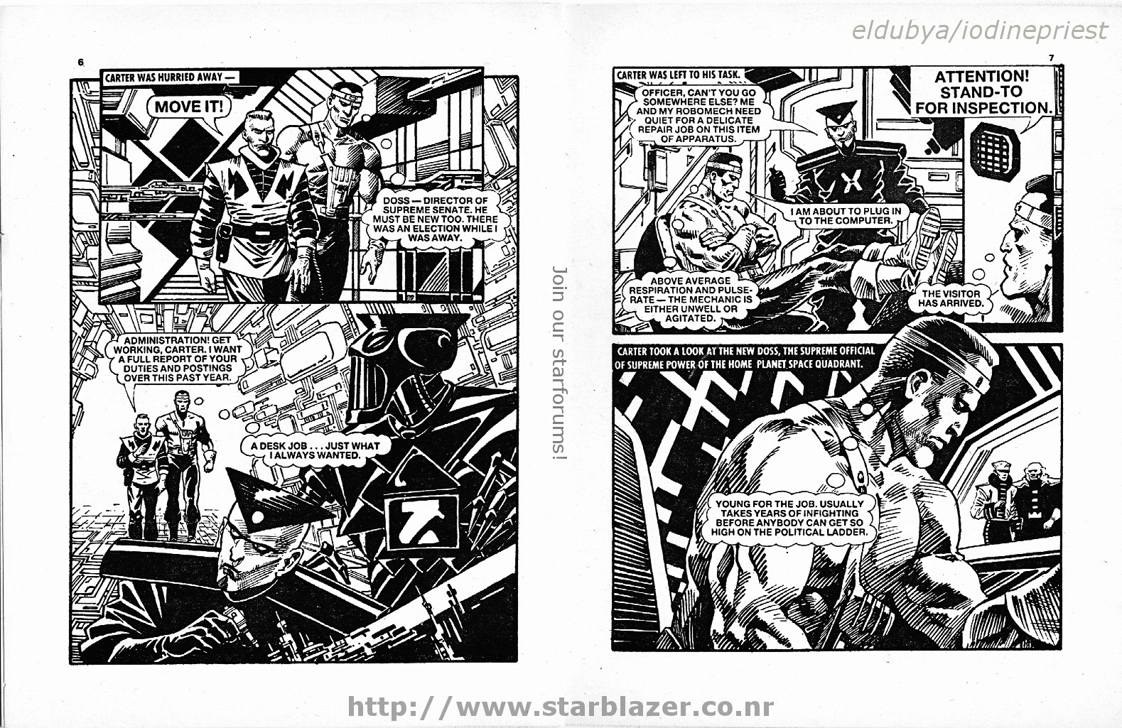 Read online Starblazer comic -  Issue #260 - 5