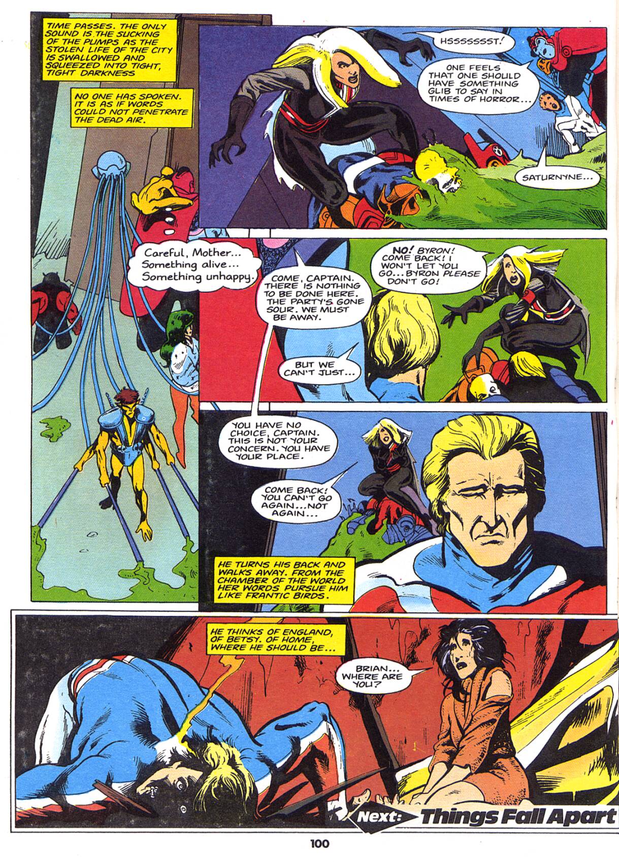 Read online Captain Britain (1988) comic -  Issue # TPB - 100