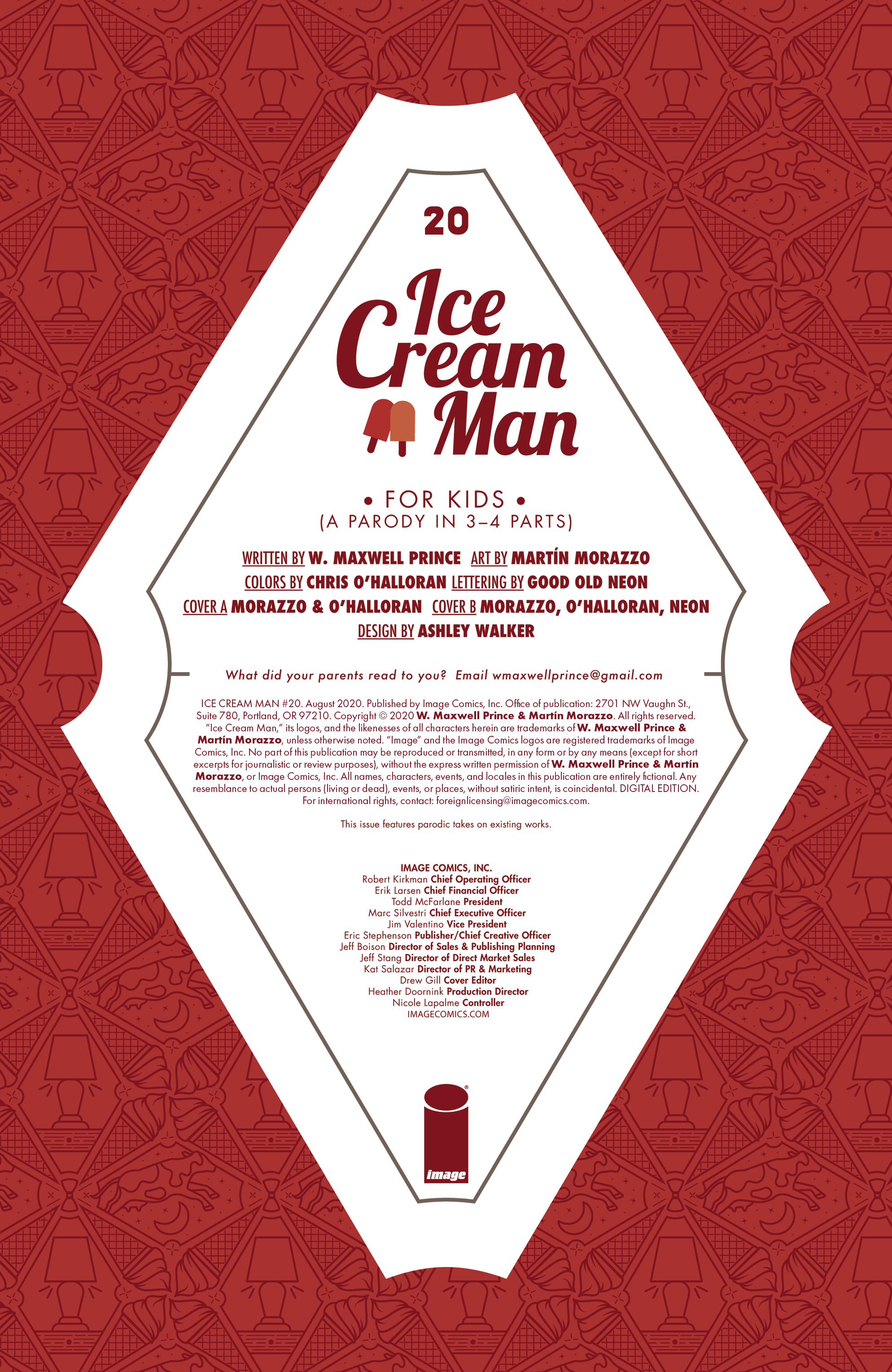 Read online Ice Cream Man comic -  Issue #20 - 2