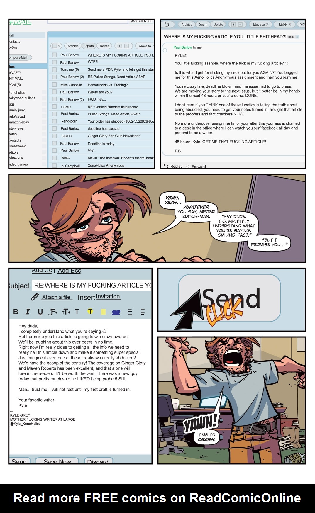 Read online Xenoholics comic -  Issue # TPB - 22