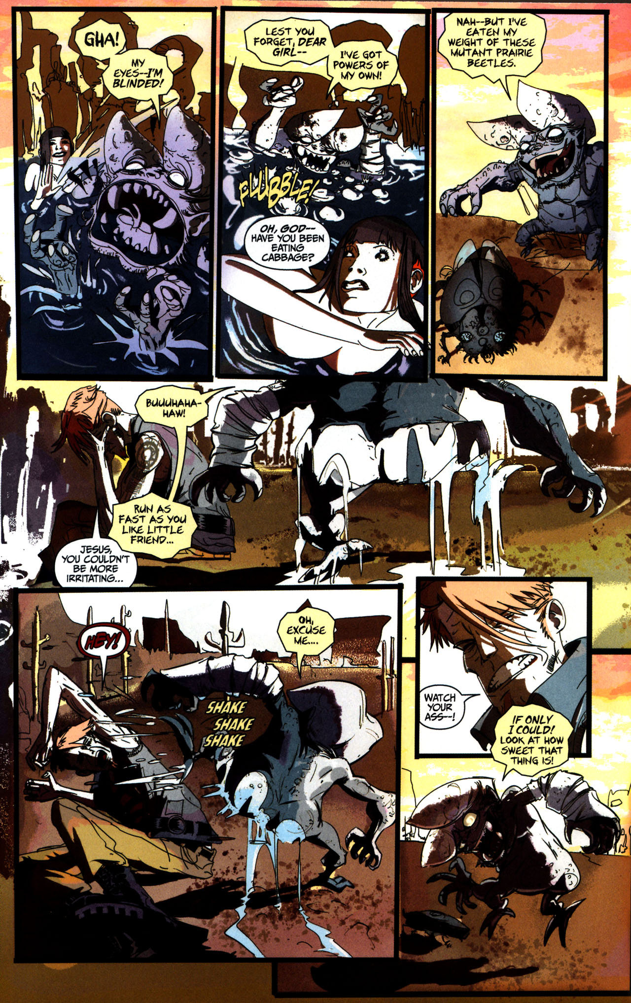Read online Strange Girl comic -  Issue #5 - 4