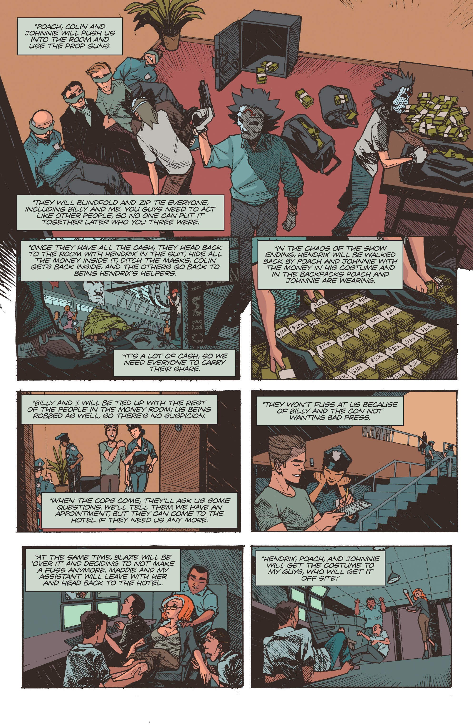 Read online Palmiotti & Brady's The Big Con Job comic -  Issue #3 - 8