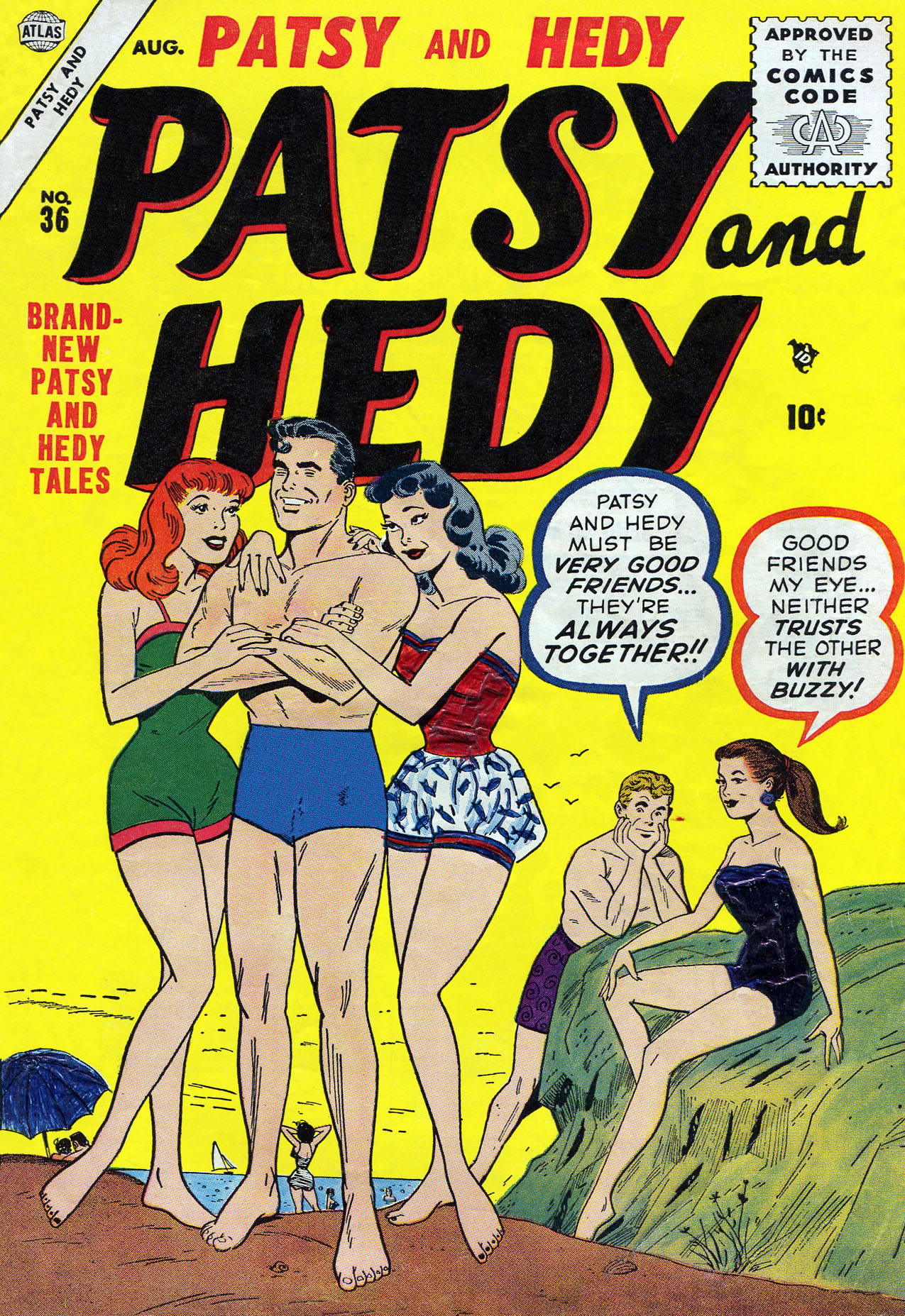 Read online Patsy and Hedy comic -  Issue #36 - 1