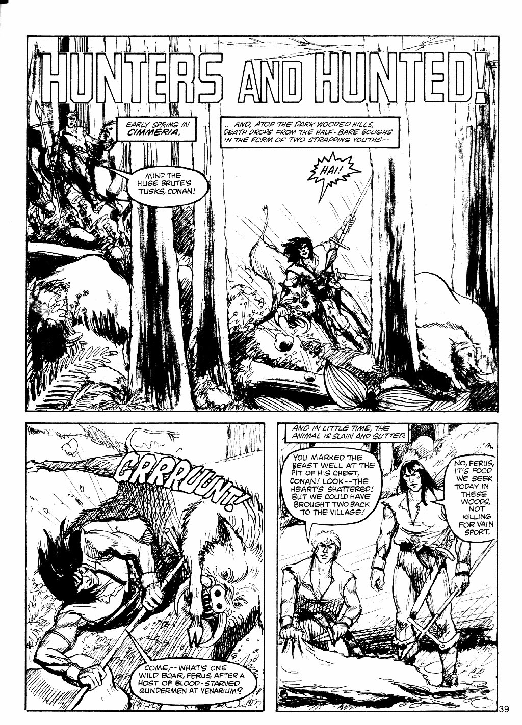 Read online The Savage Sword Of Conan comic -  Issue #83 - 38