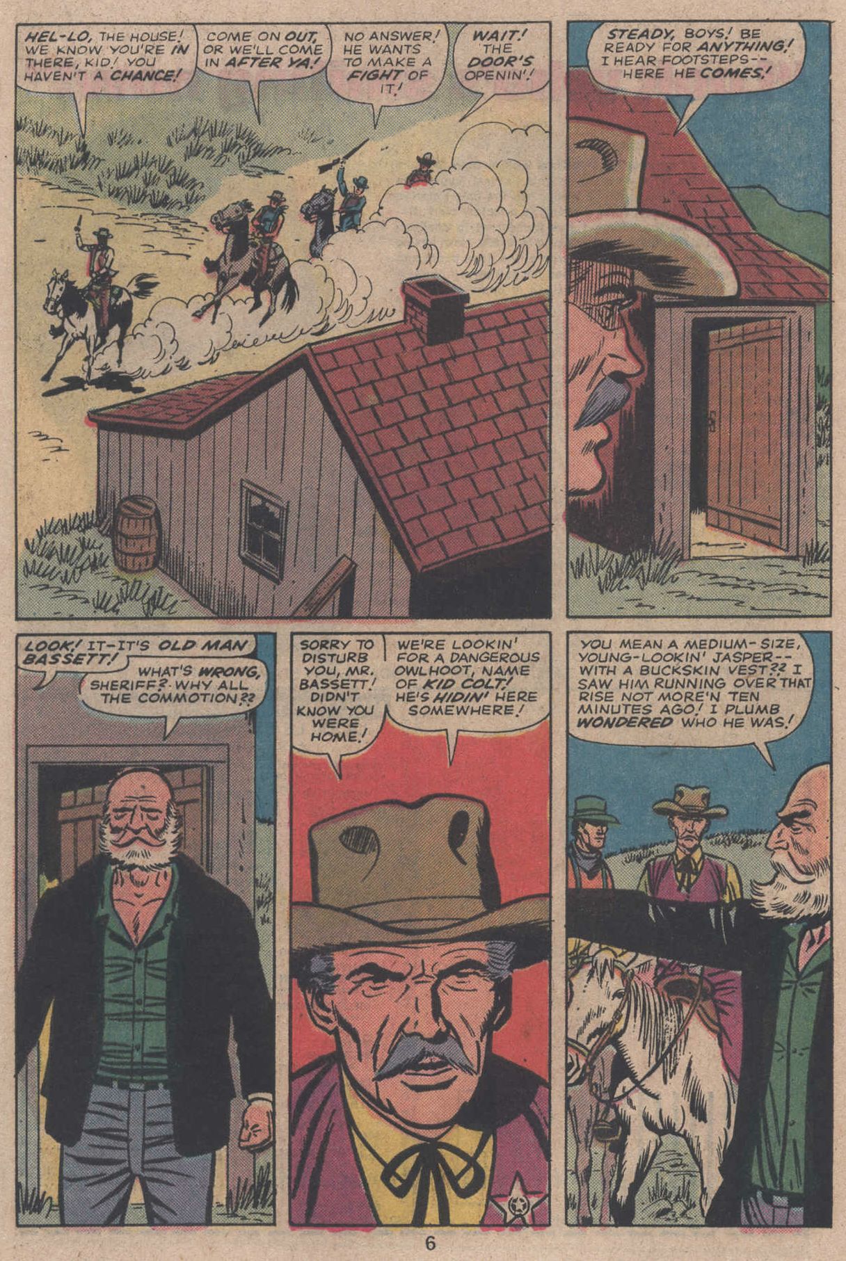 Read online Kid Colt Outlaw comic -  Issue #195 - 8