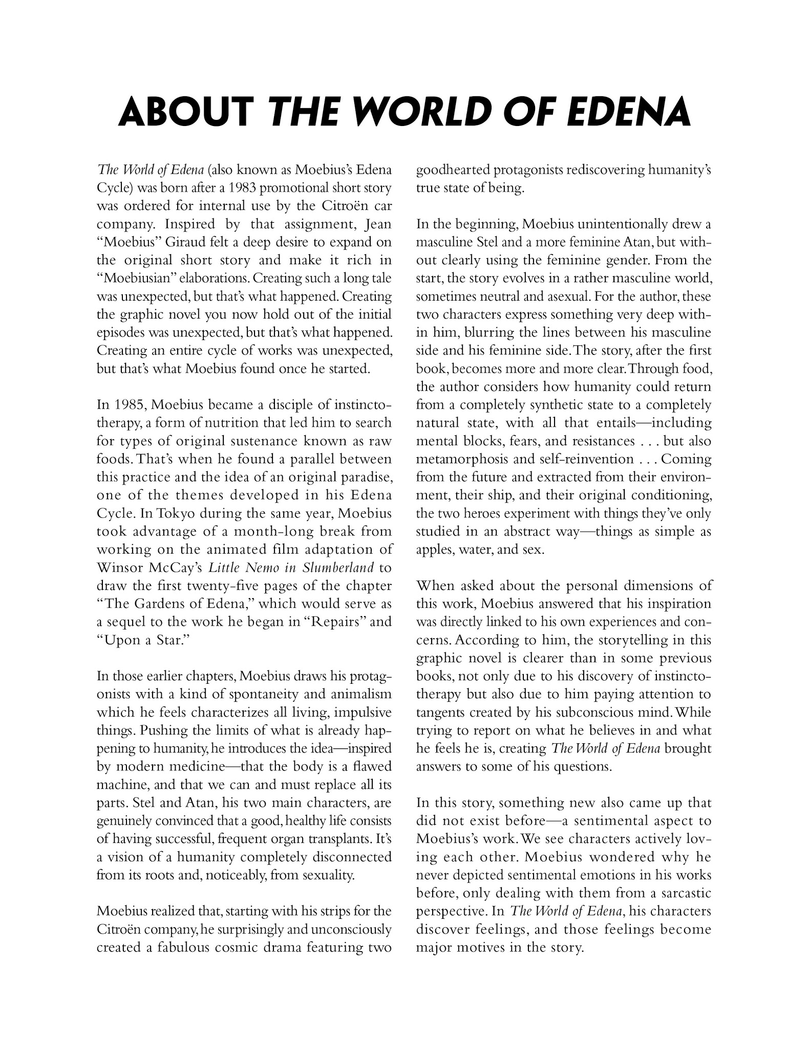 Read online Moebius Library comic -  Issue # TPB - 8