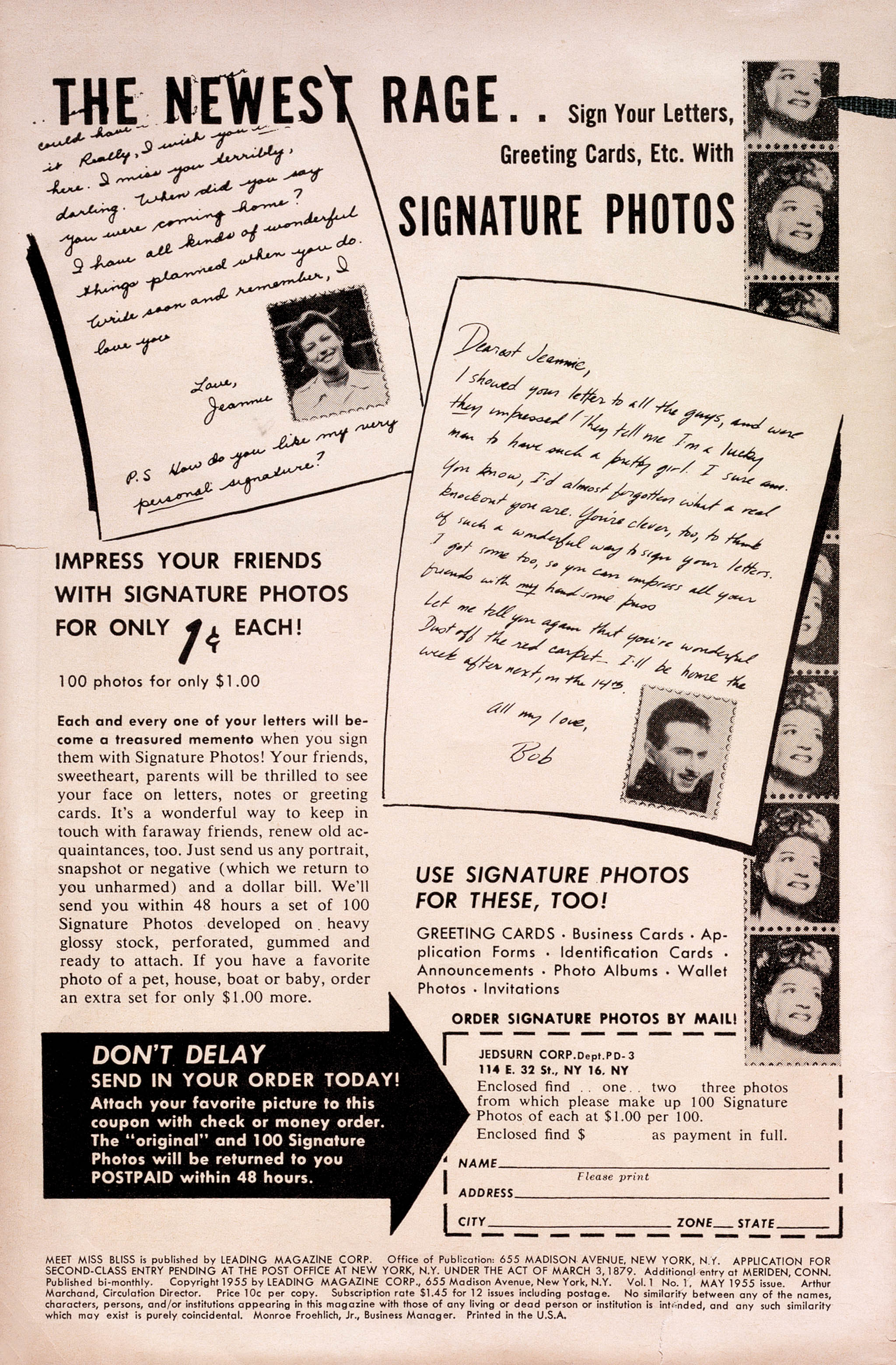 Read online Meet Miss Bliss comic -  Issue #1 - 2