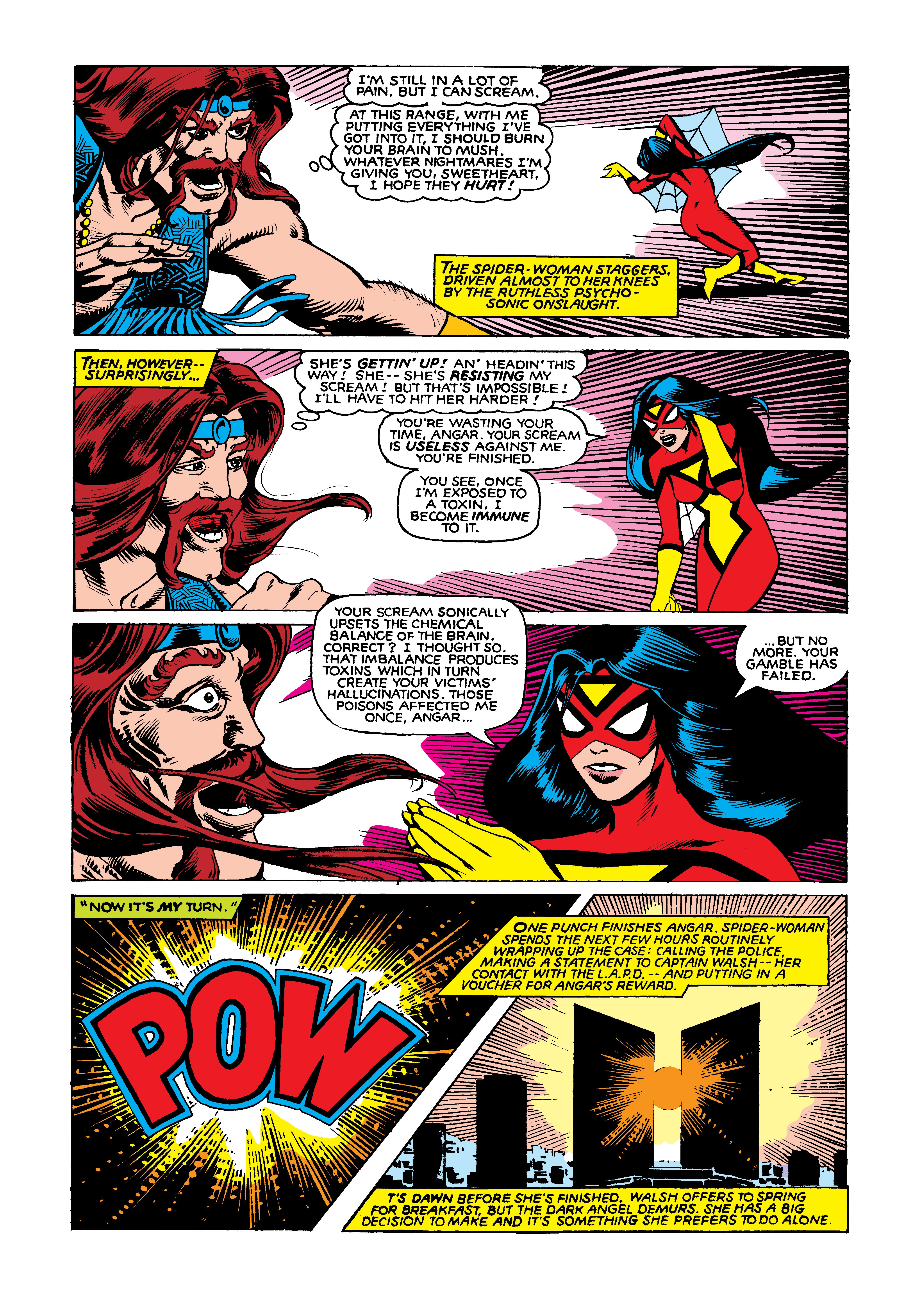 Read online Marvel Masterworks: Spider-Woman comic -  Issue # TPB 3 (Part 3) - 8