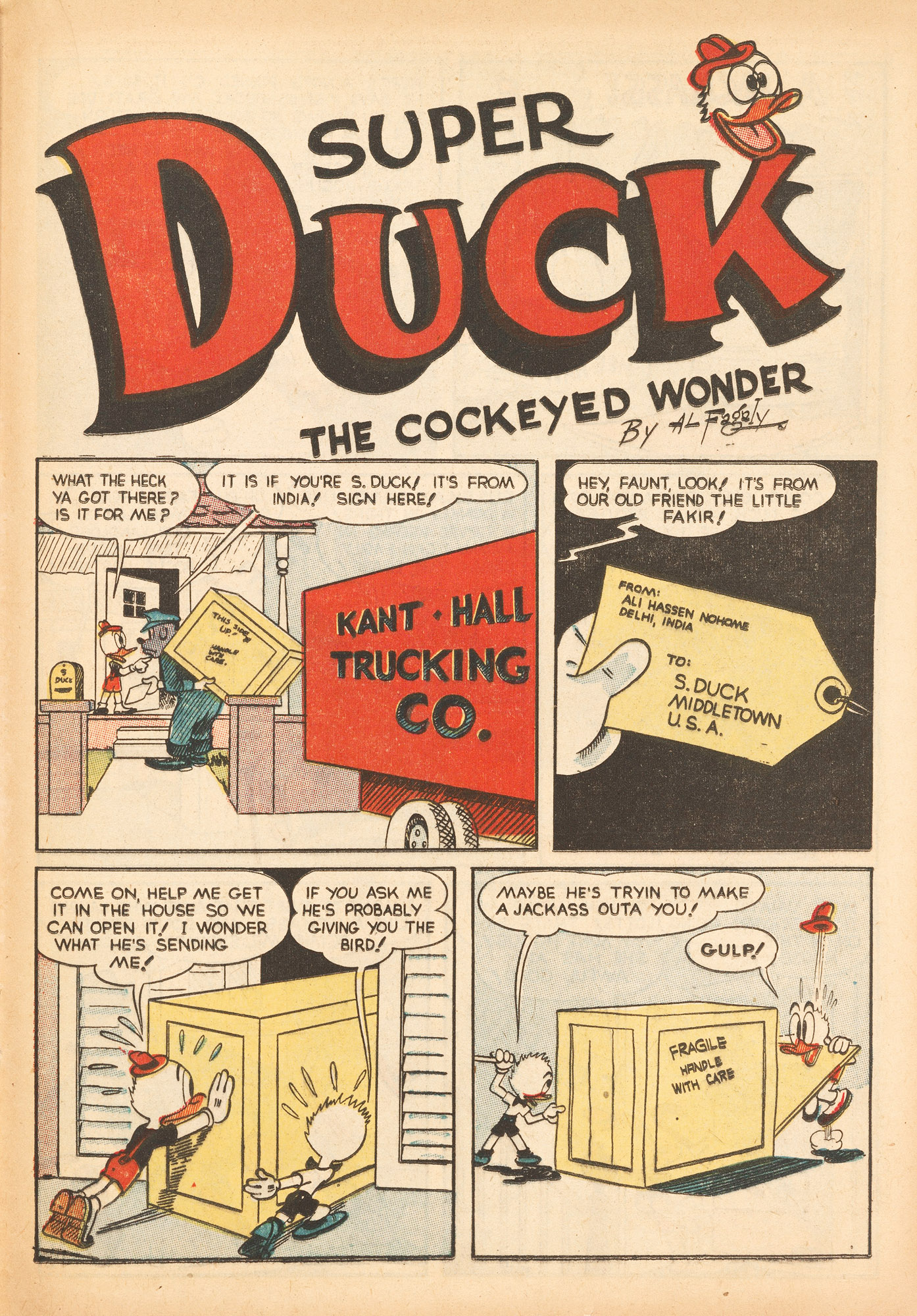 Read online Super Duck Comics comic -  Issue #15 - 35