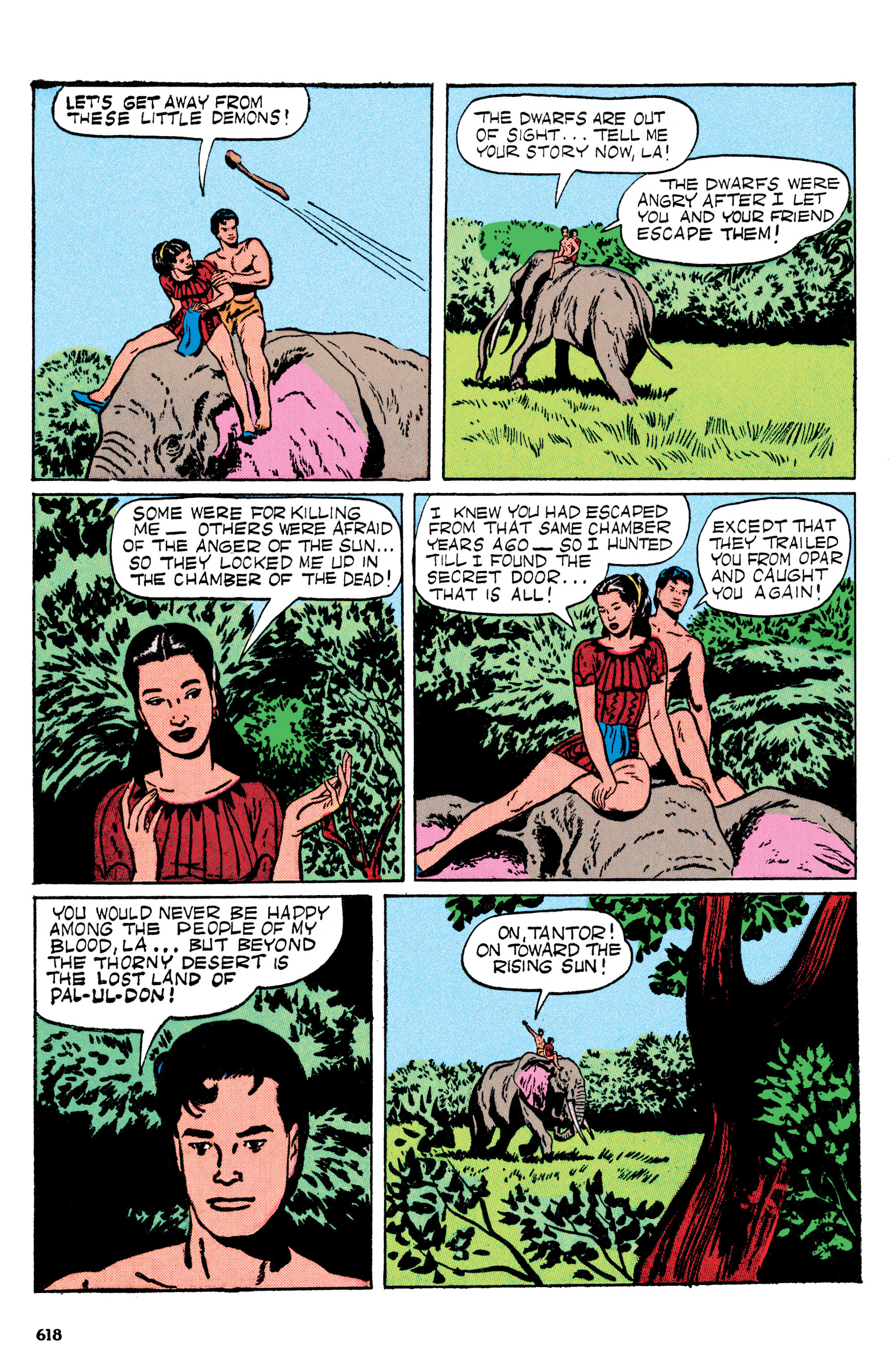 Read online Edgar Rice Burroughs Tarzan: The Jesse Marsh Years Omnibus comic -  Issue # TPB (Part 7) - 20