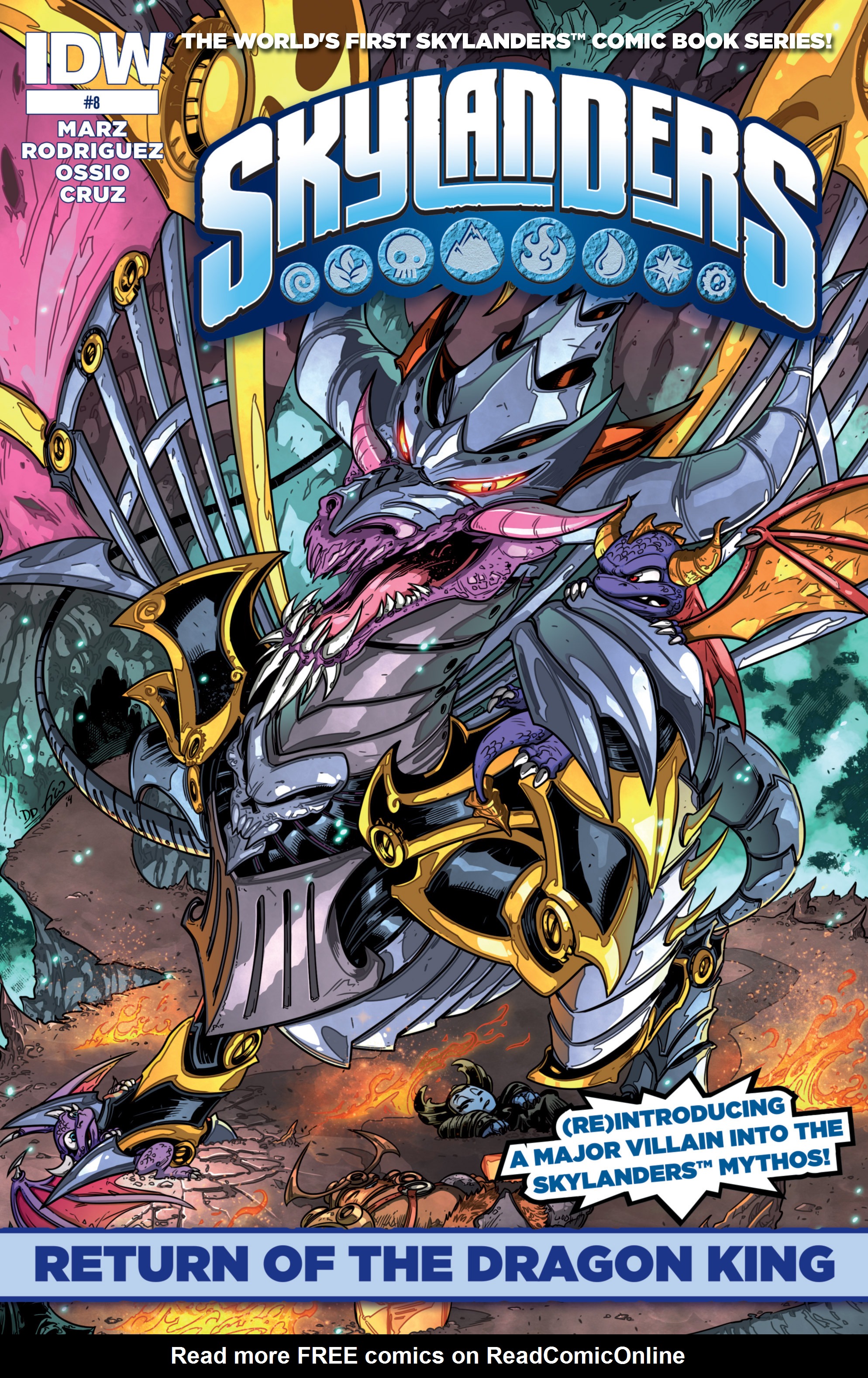Read online Skylanders comic -  Issue #8 - 1