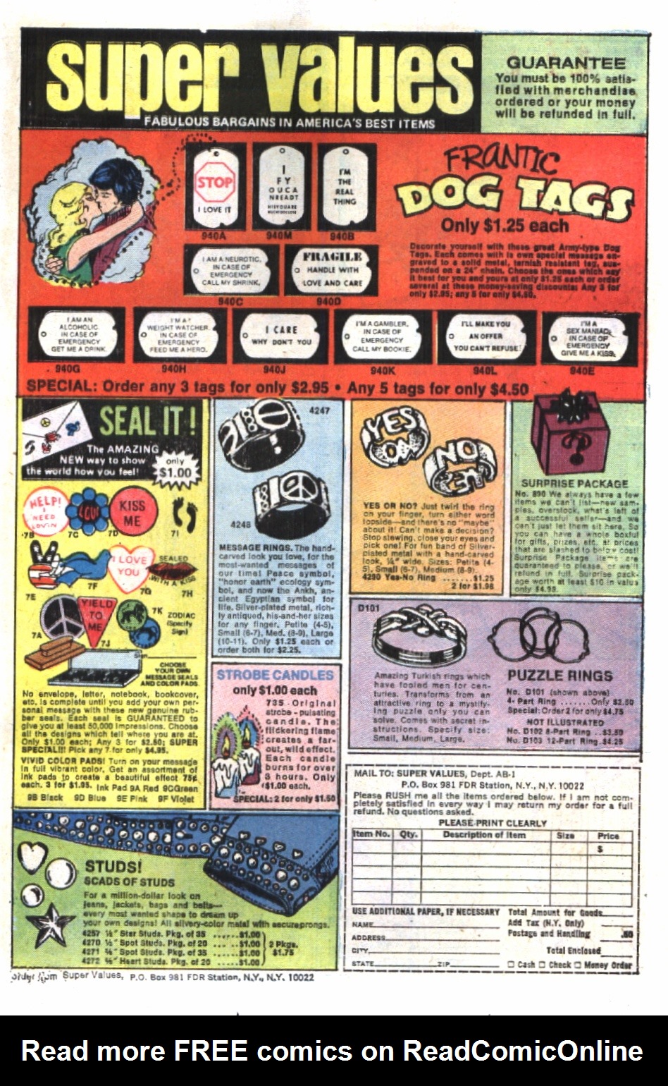 Read online Haunted Love (1973) comic -  Issue #6 - 23