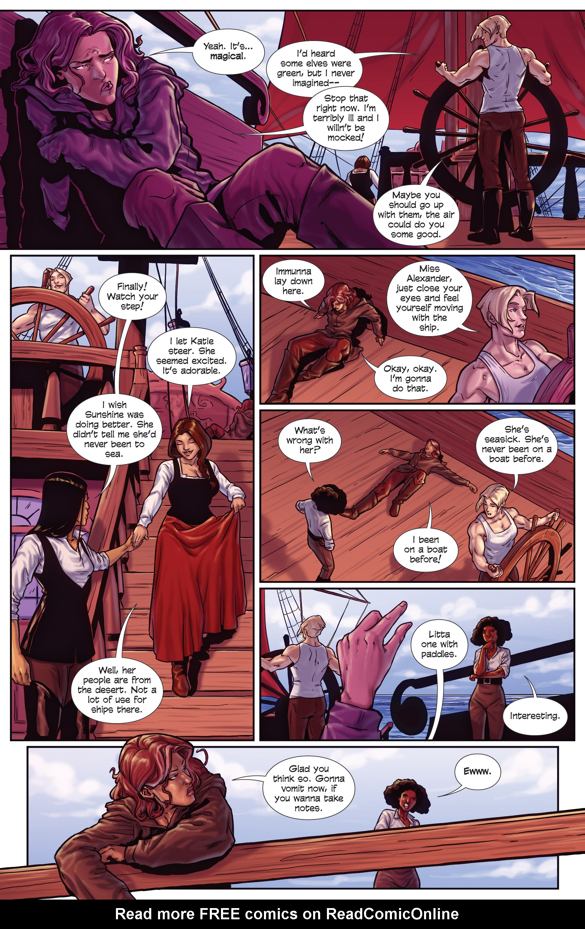 Read online Princeless: Raven the Pirate Princess comic -  Issue #5 - 3