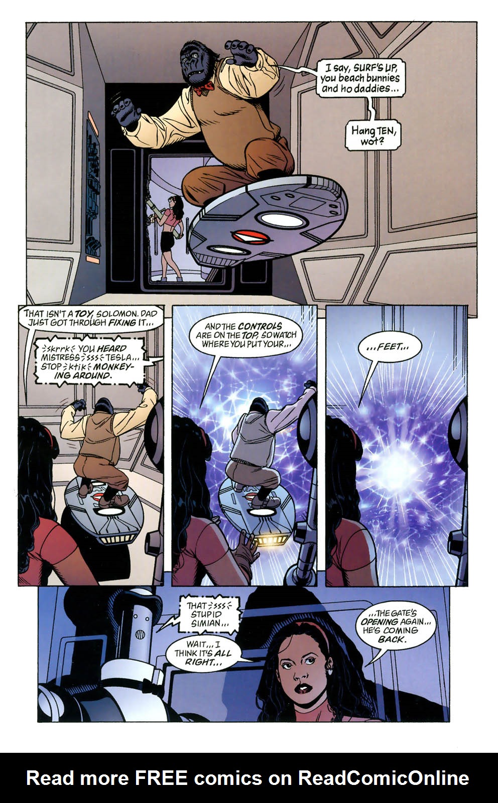 Read online The Many Worlds of Tesla Strong comic -  Issue # Full - 5