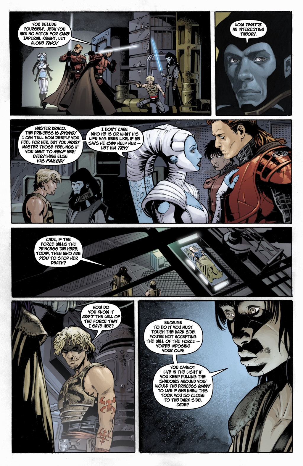 Read online Star Wars: Legacy (2006) comic -  Issue #7 - 17