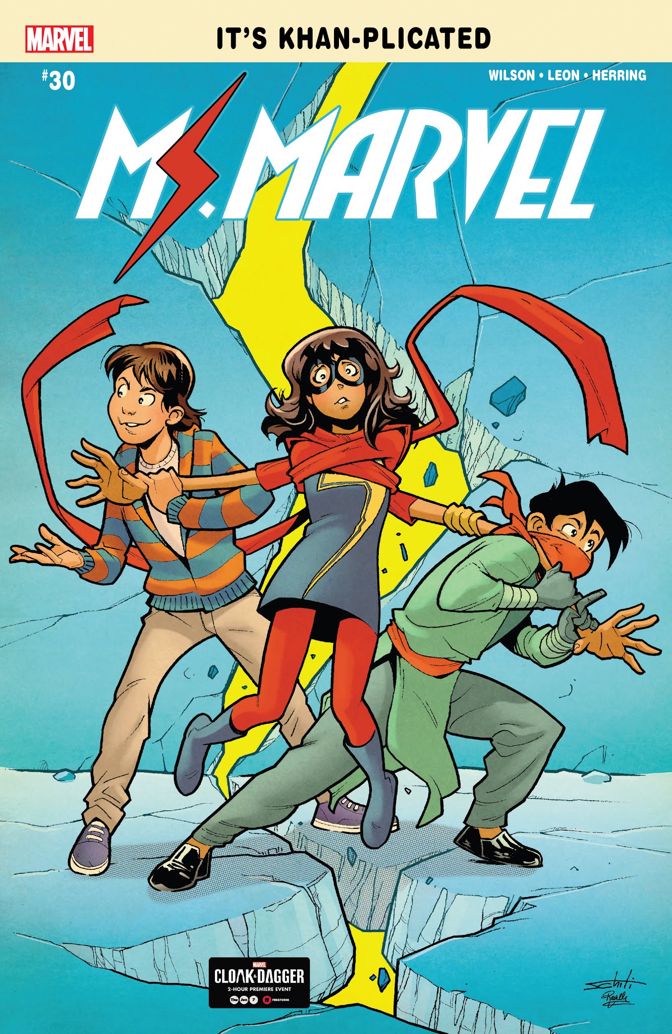Read online Ms. Marvel (2016) comic -  Issue #30 - 1