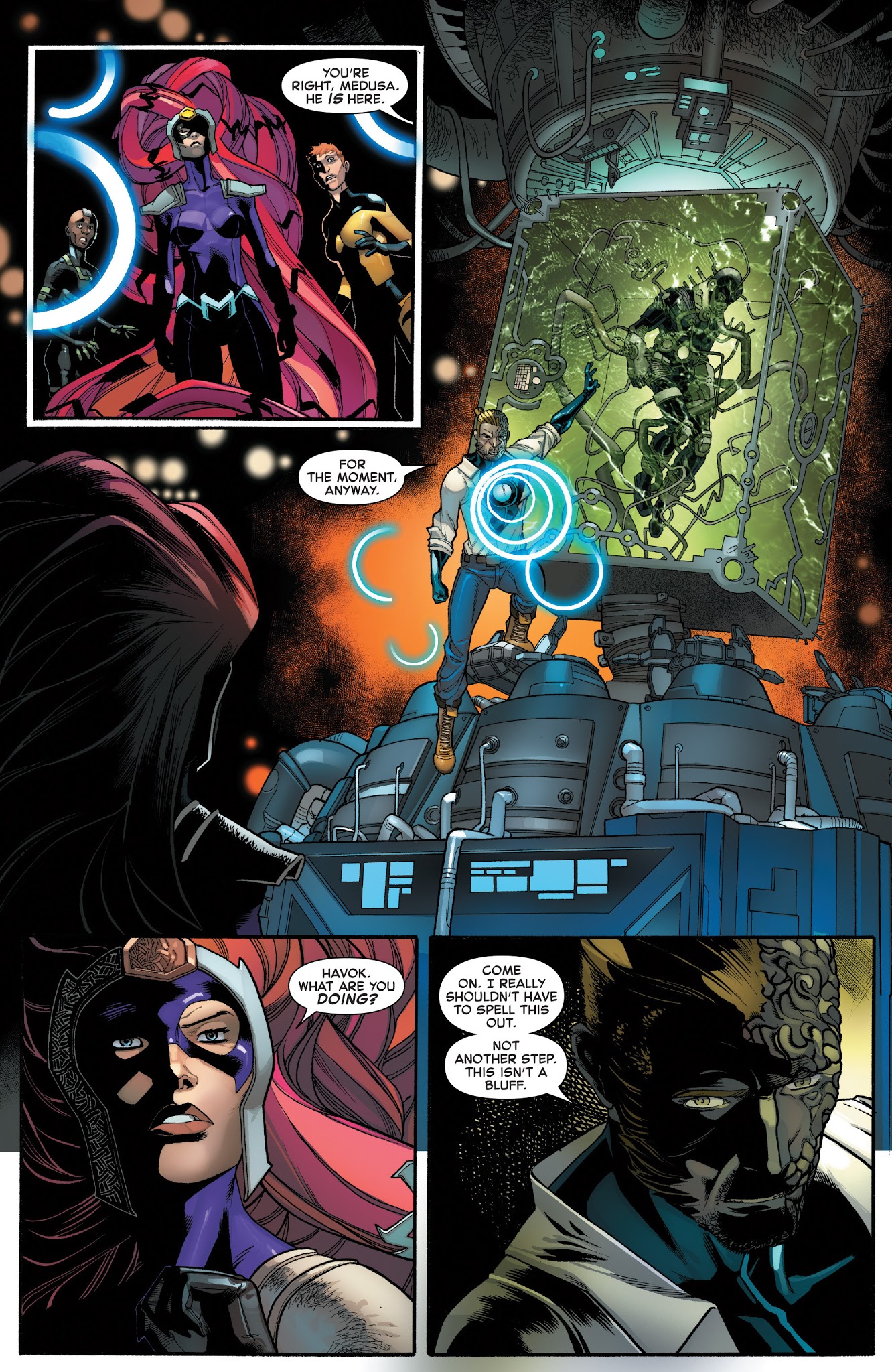 Read online Inhumans Vs. X-Men comic -  Issue # _TPB - 164