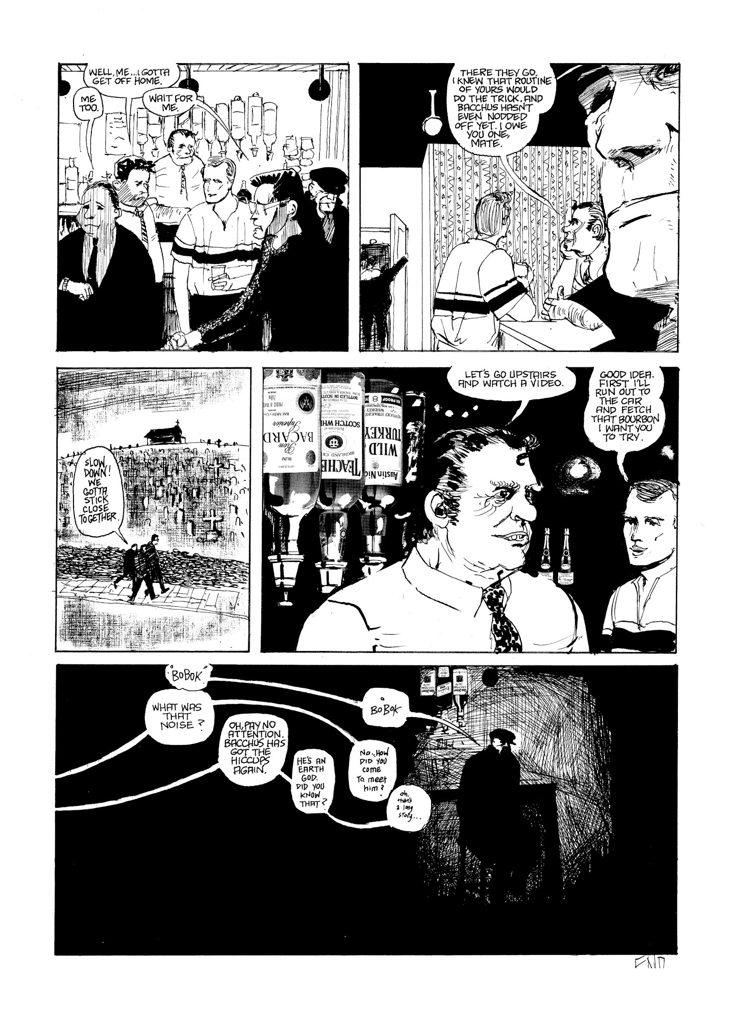 Read online Eddie Campbell's Bacchus comic -  Issue # TPB 3 - 137