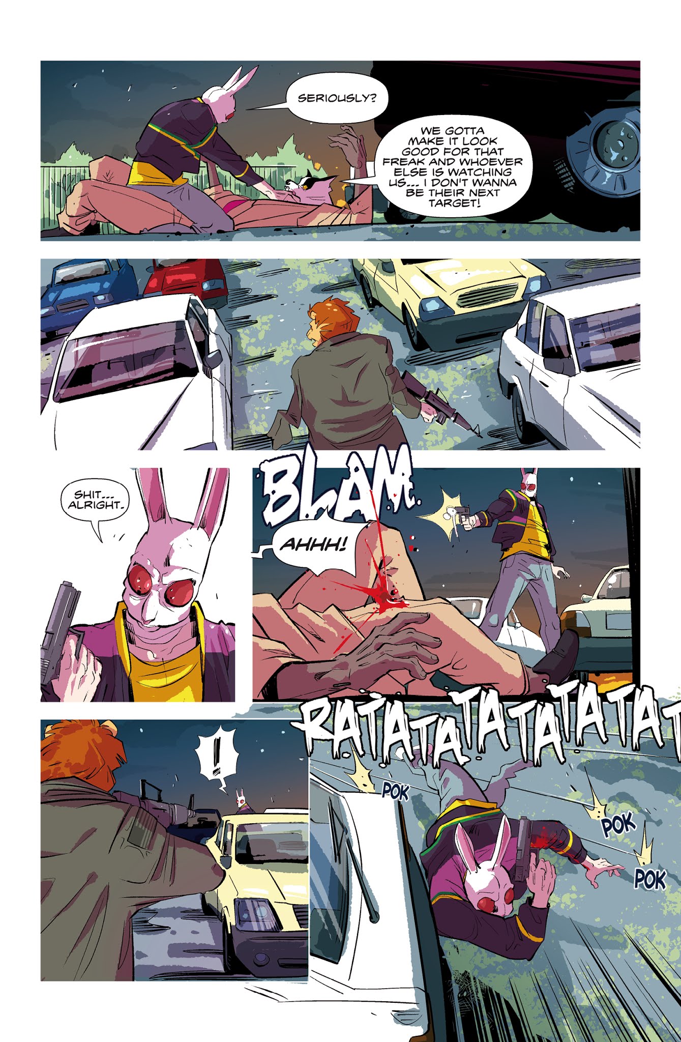 Read online Hotline Miami Wildlife comic -  Issue #8 - 26