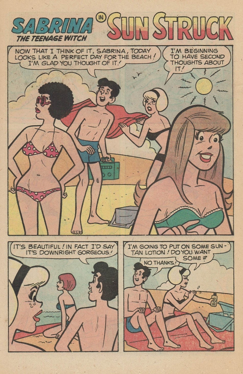 Read online Archie's TV Laugh-Out comic -  Issue #71 - 13