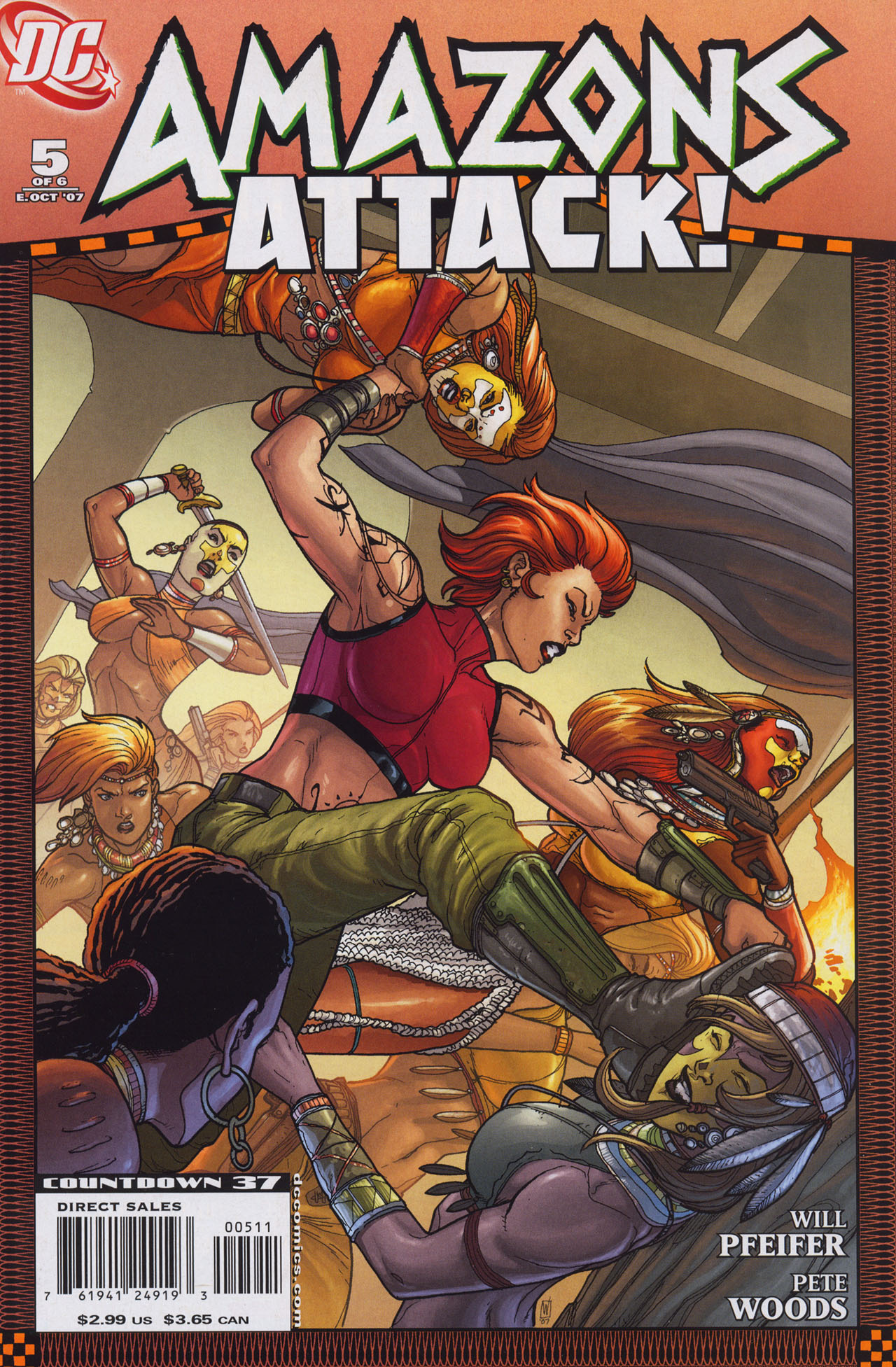 Read online Amazons Attack comic -  Issue #5 - 1