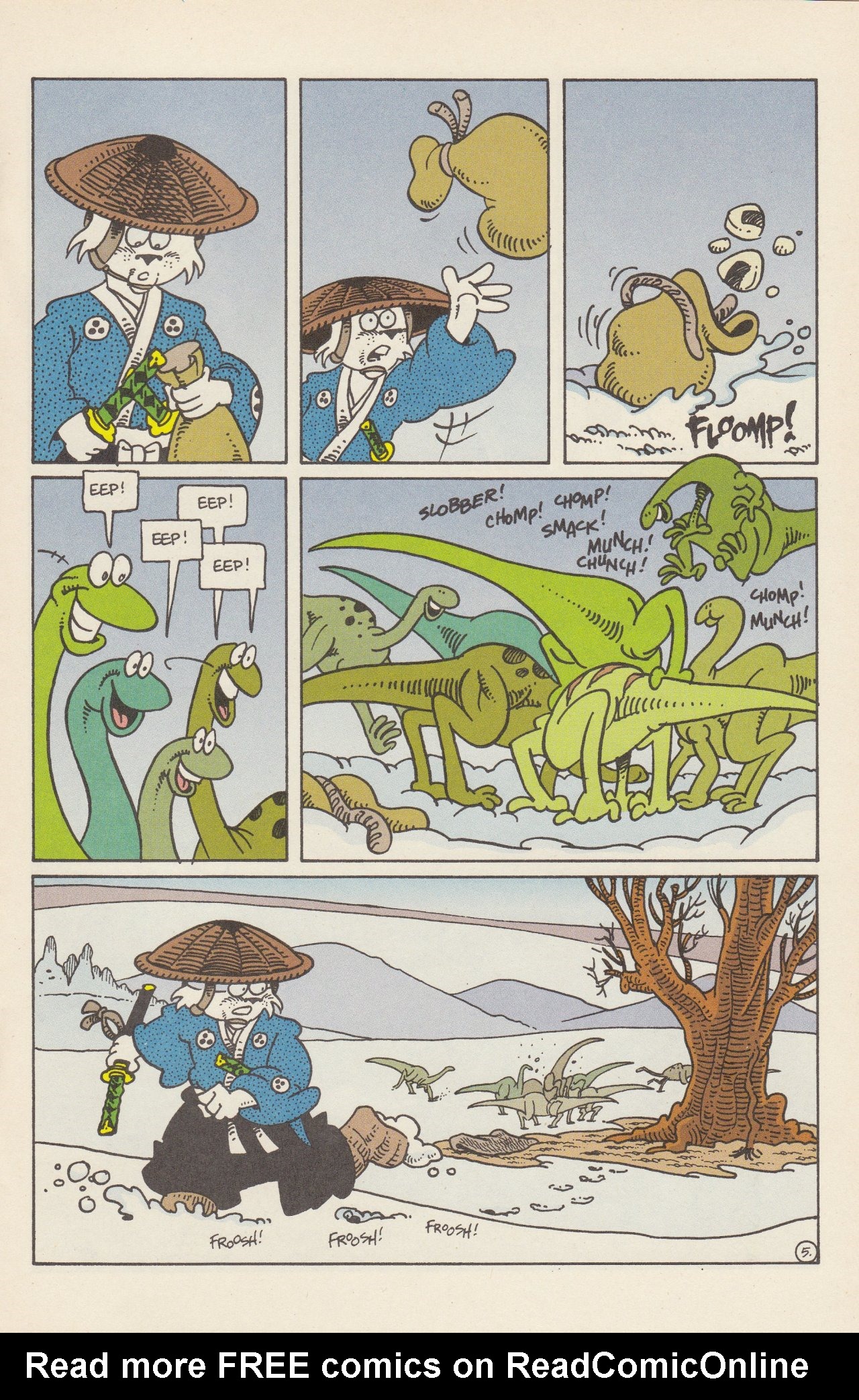Read online Usagi Yojimbo (1993) comic -  Issue #6 - 7