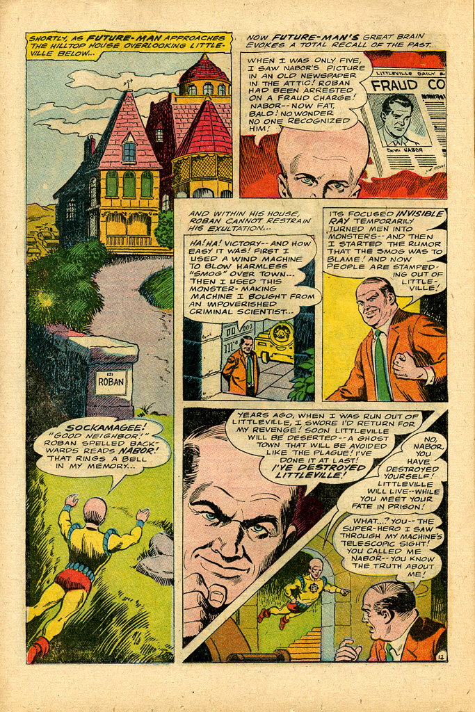 Read online House of Mystery (1951) comic -  Issue #162 - 16