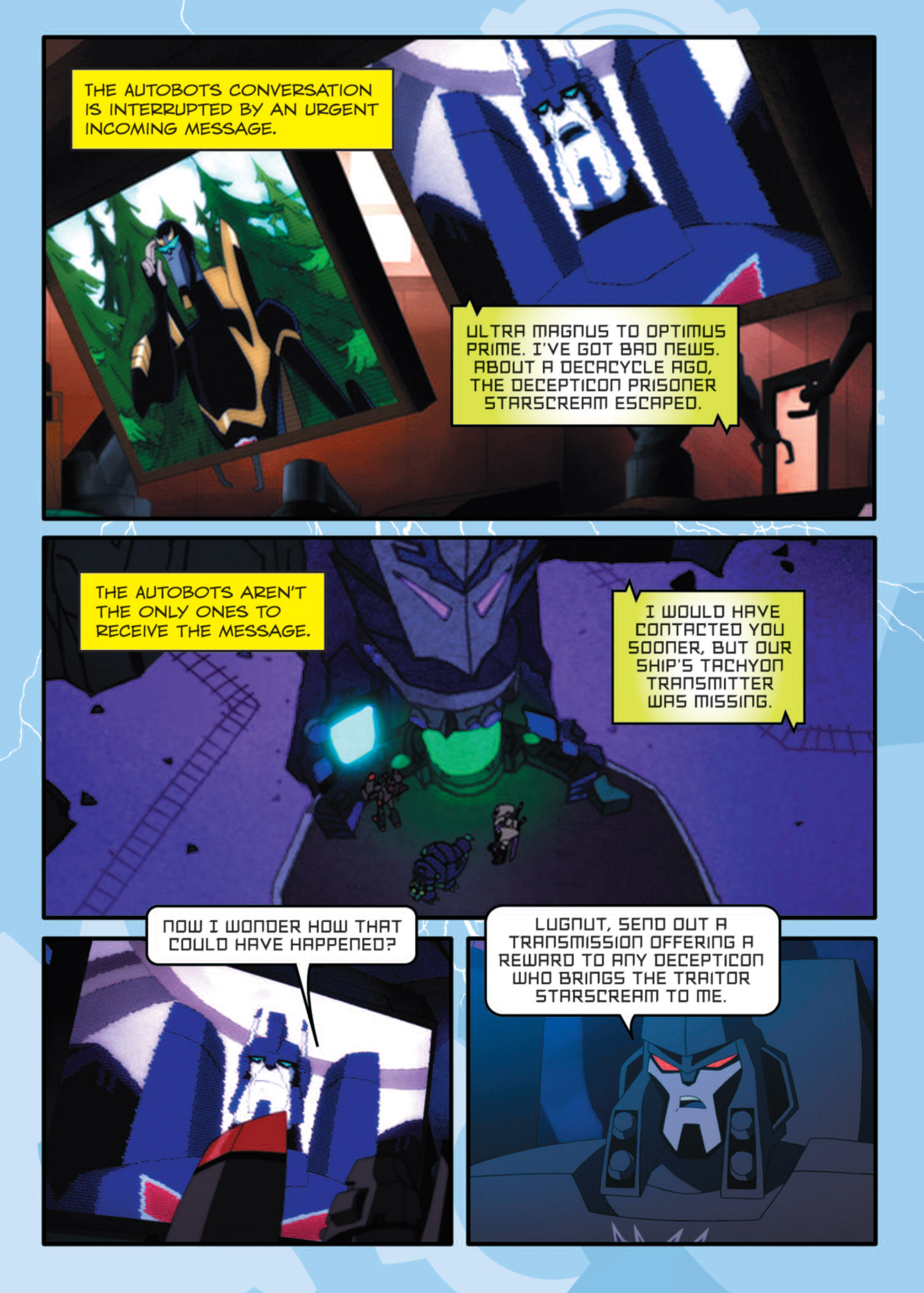 Read online Transformers Animated comic -  Issue #10 - 74