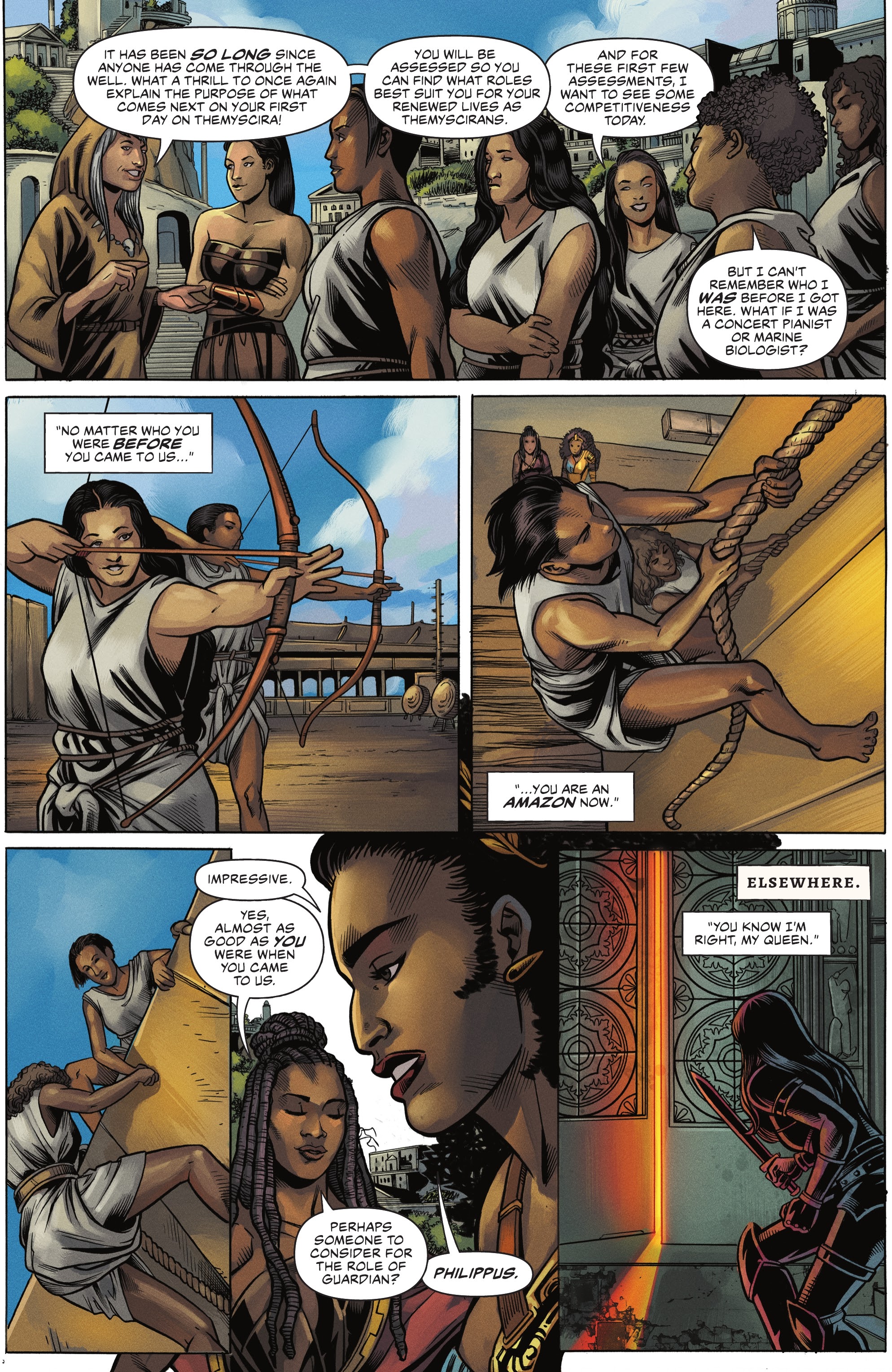 Read online Nubia & the Amazons comic -  Issue #1 - 11