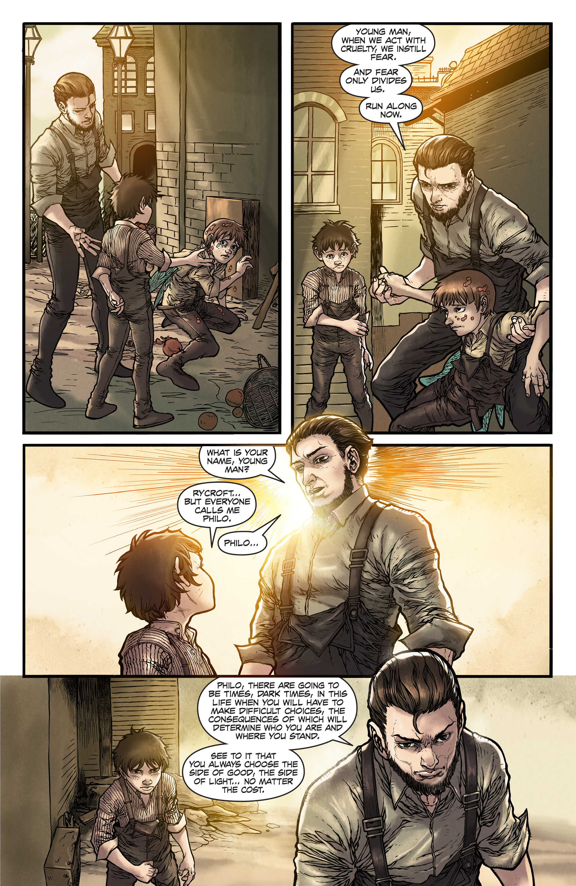 Read online Carnival Row: From the Dark comic -  Issue # Full - 34