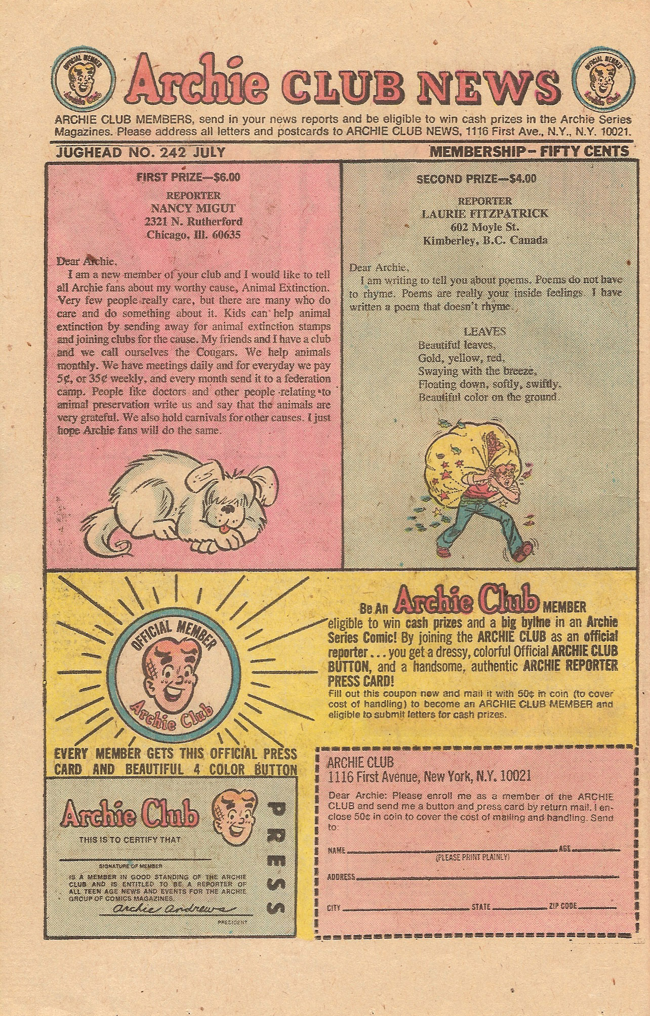 Read online Jughead (1965) comic -  Issue #242 - 26