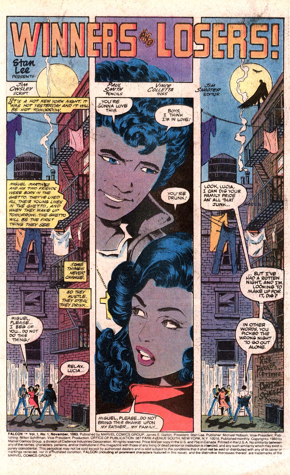 Read online Falcon (1983) comic -  Issue #1 - 2