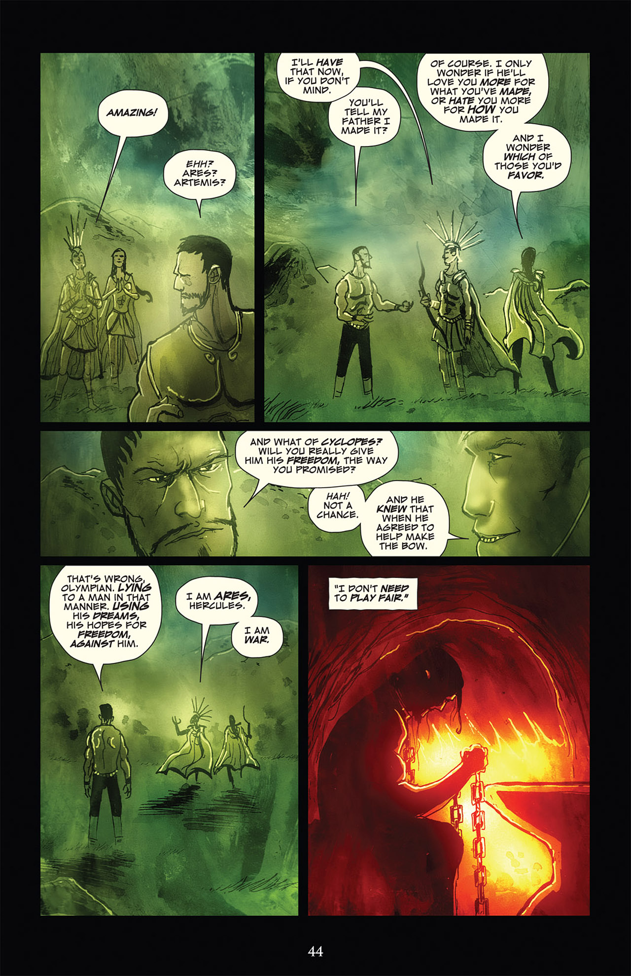 Read online Immortals: Gods and Heroes comic -  Issue # TPB - 47
