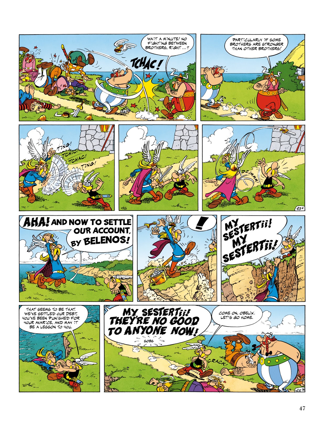 Read online Asterix comic -  Issue #13 - 48