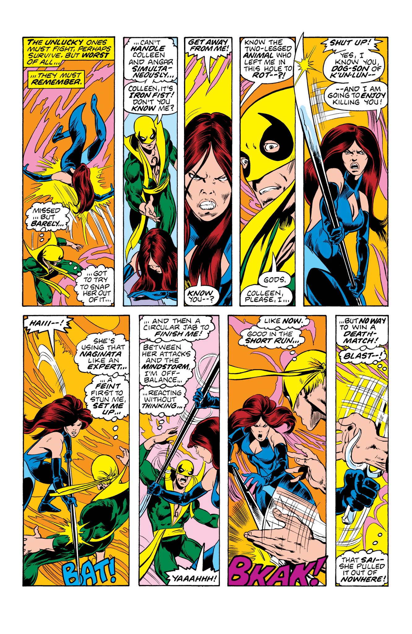 Read online Marvel Masterworks: Iron Fist comic -  Issue # TPB 2 (Part 1) - 73