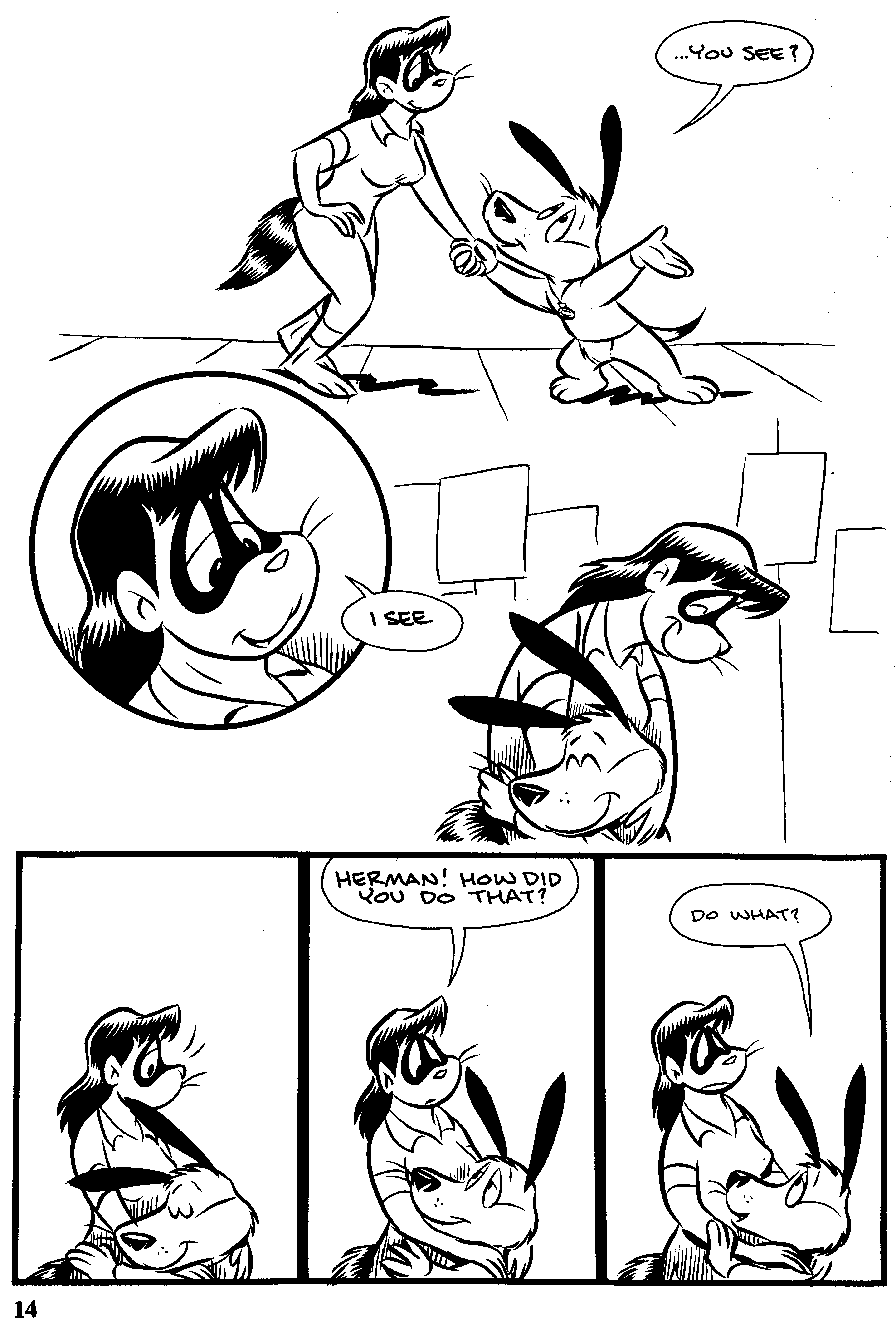 Read online Critters comic -  Issue #42 - 16