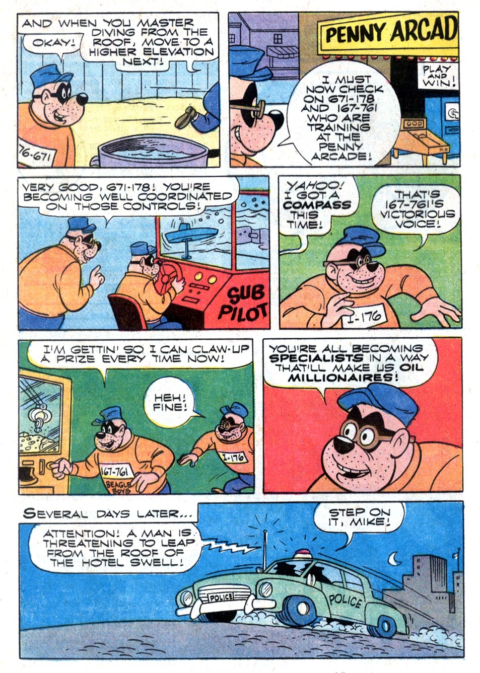 Read online Walt Disney THE BEAGLE BOYS comic -  Issue #11 - 8