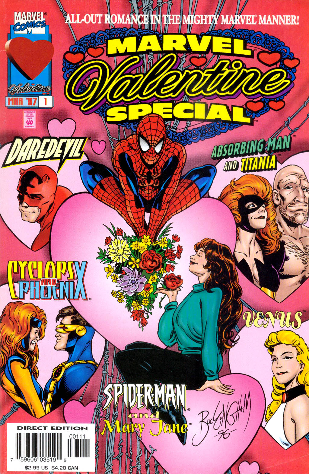 Read online Marvel Valentine Special comic -  Issue # Full - 1