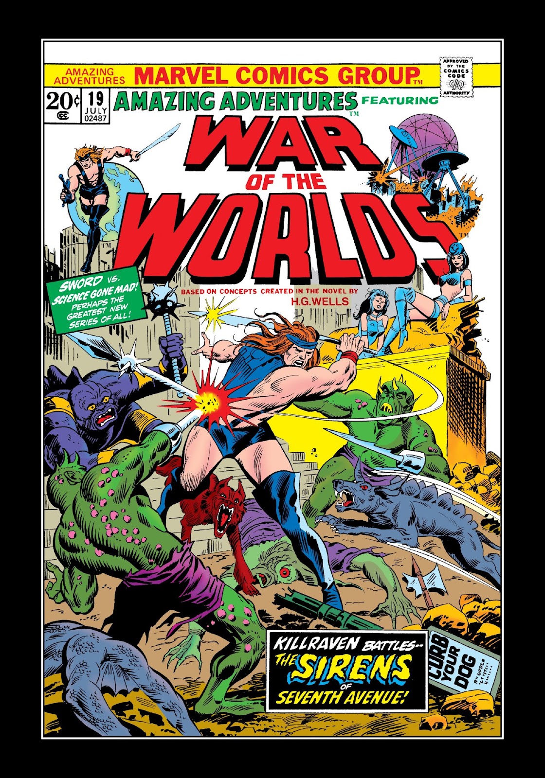 Marvel Masterworks: Killraven issue TPB 1 (Part 1) - Page 34