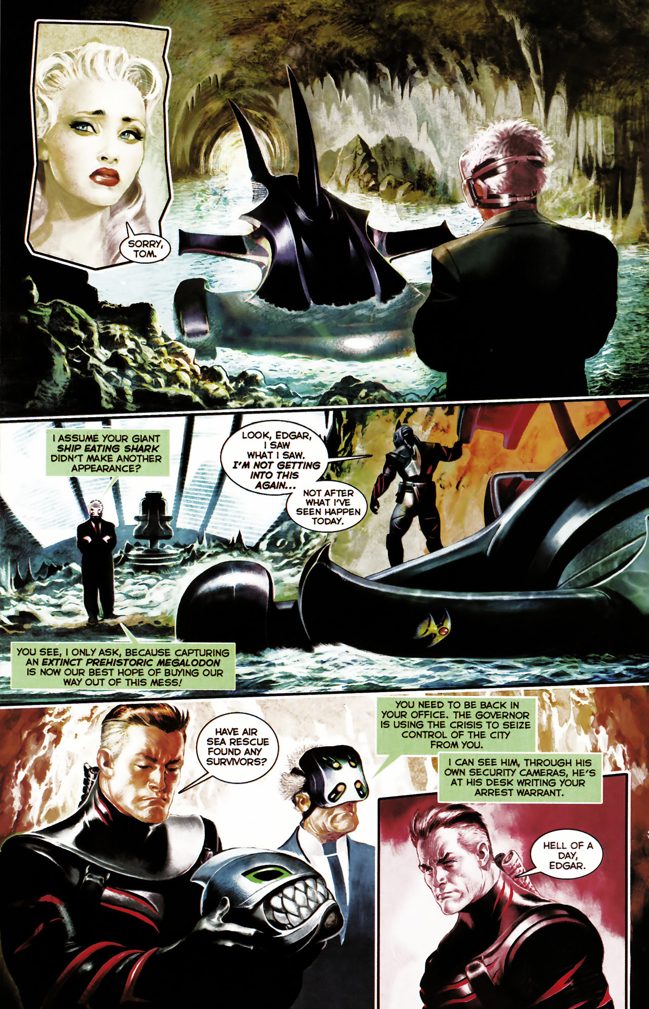 Read online Shark-Man comic -  Issue #1 - 20