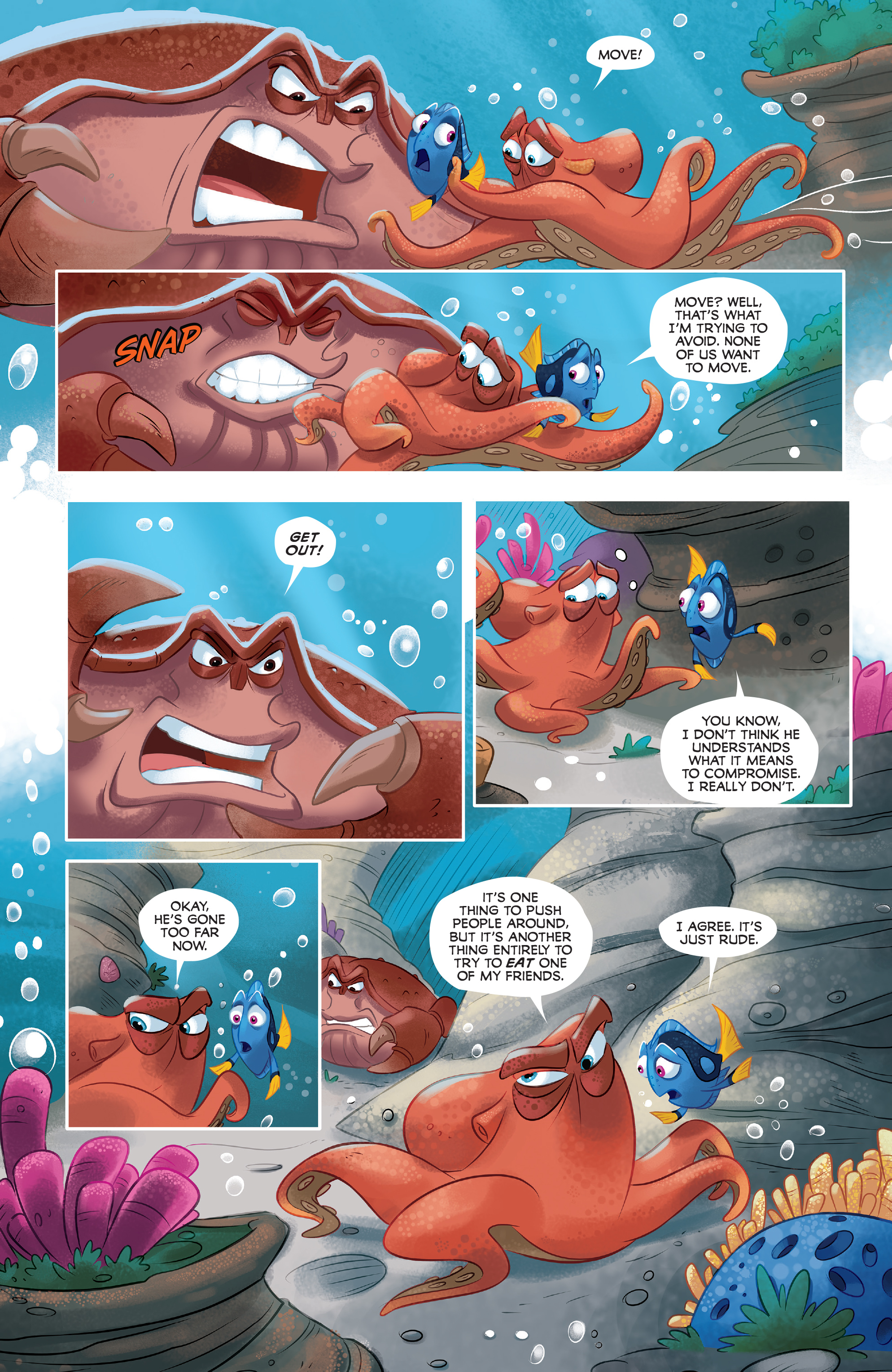 Read online Disney Pixar Finding Dory comic -  Issue #3 - 14