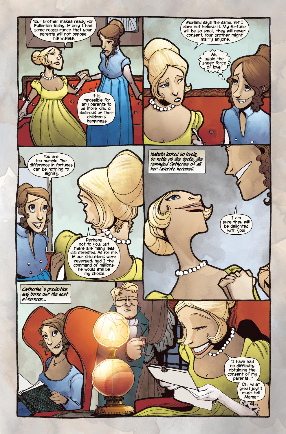 Read online Northanger Abbey comic -  Issue #3 - 15
