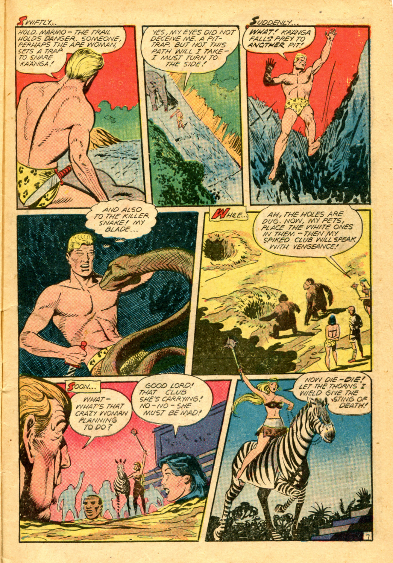Read online Jungle Comics comic -  Issue #93 - 9